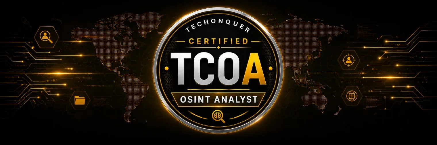 Techonquer Certified OSINT Analyst