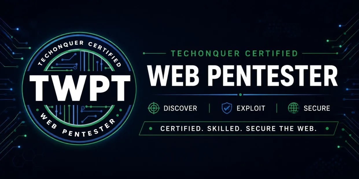 Techonquer Certified Web Penetration Tester (TWPT)