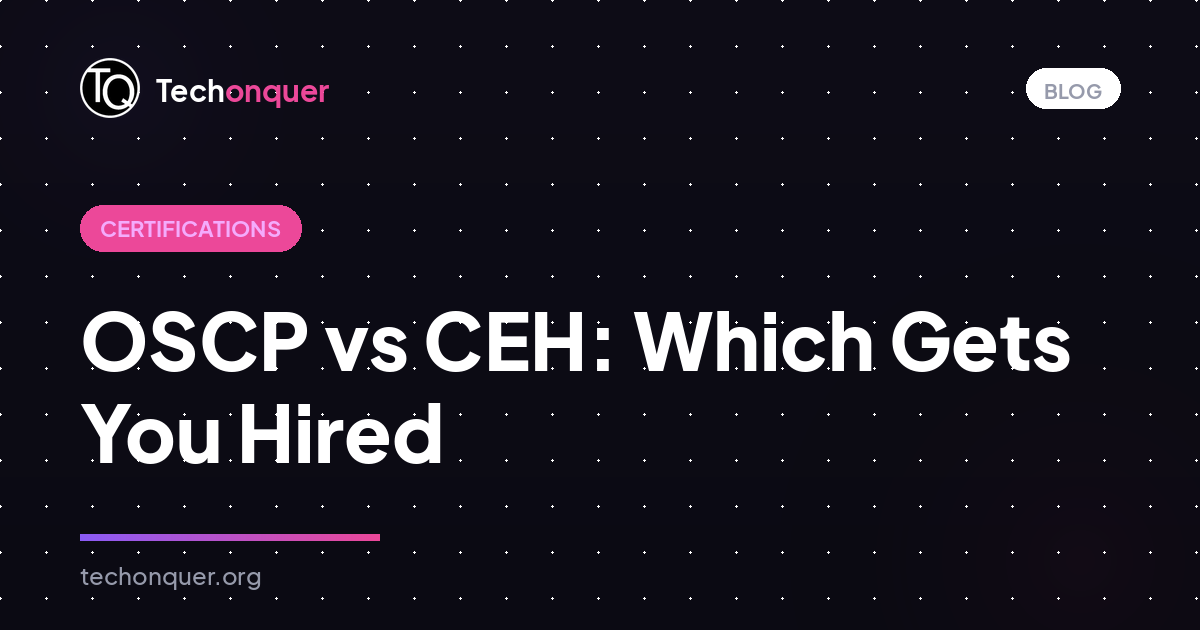 OSCP vs CEH: Which One Gets You Hired in India