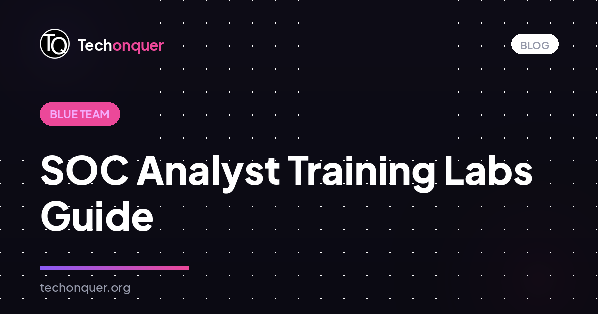 How to Become a SOC Analyst with No Experience (2026 Practical Guide)
